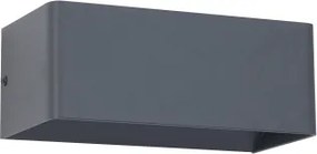 Brilagi - LED kültéri fali lámpa DONNANI LED/7W/230V 20 cm antracit IP44