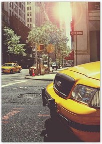 Poszterek A4 Pion Sárga taxi Taxi