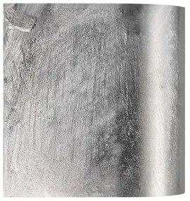 Nordlux - LED kültéri fali lámpatest CANTO 2xLED/6W/230V IP44 ezüstszínű