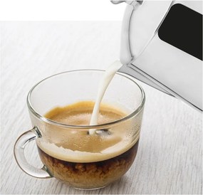 Ezüstszínű rozsdamentes acél vízforraló kanna 700 ml Anett – Orion