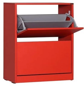 Cipőtároló (cipősszekrény) Tosina 5 (piros). 1094583