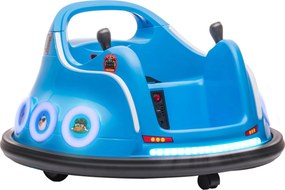 AIYAPLAY 12V Gyerek Bumperek Autó 2.4G Távvezérlővel, Elektromos Bumperek Zenével és Fénnyel, 0.9-1.9 mph, Gyerek Elektromos Autó 360° Forgással, 3-5