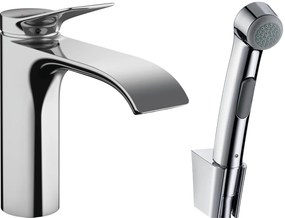 Hansgrohe Vivenis - Karos mosogató csaptelep kézi zuhannyal Bidettával és zuhanycsővel 160 cm, króm, HAN-75210000