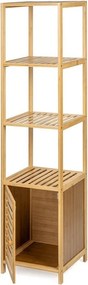 Natúr színű bambusz fürdőszobai polcos állvány 35x140 cm Auren – Bonami Essentials