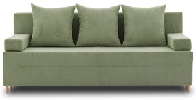 Fireze kanapé, kordbársony, zöld