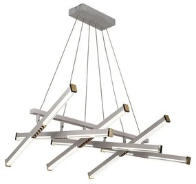 LED dimmelhető csillár zsinóron LED/90W/230V 3000-6500K + távirányítás