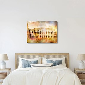 Kép - Digitális festészet, Colosseum, Róma, Olaszország (70x50 cm)