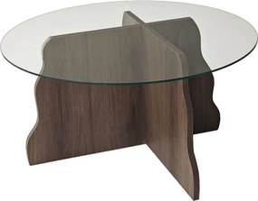 Butterfly - Walnut, Transparent