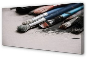 Canvas képek Kefék festés 125x50 cm