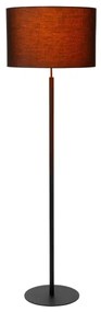 Lucide 45709/81/30 - Állólámpa MAYA 1xE27/40W/230V fekete
