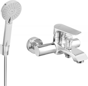 Mexen Pecos R40 kádtöltő csaptelep zuhanyszettel, króm - 7273R40-00