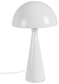 MODERN fehér acél asztali lámpa