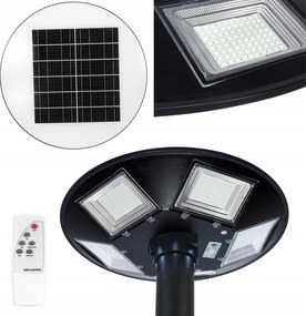 Napelemes utcai lámpa Kerti lámpa mozgásérzékelő Ufo LED+távirányító