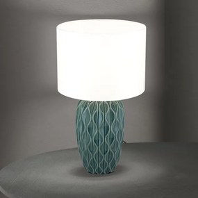 Orion - TORTUGA asztali lámpa 1xE27/40W/230V zöld/fehér