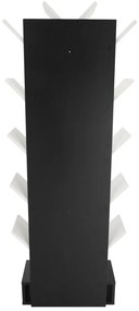Könyvespolc Veley (fehér + fekete). 1015842