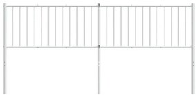 fehér fém fejtámla 193 cm