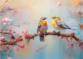 Kép - Lovebirds (70x50 cm)