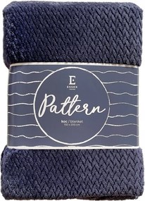 Mikroszálas takaró Pattern 150x200 halszálka kék