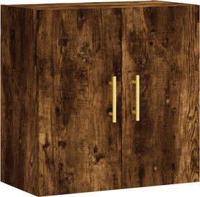 vidaXL füstös tölgy színű szerelt fa faliszekrény 60 x 31 x 60 cm