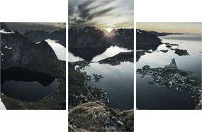 Kép - Norvég hegyek (90x60 cm)