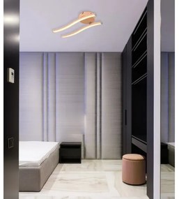 Globo 67178P - LED Felületre szerelhető csillár TYLER LED/12W/230V 3000K narancs