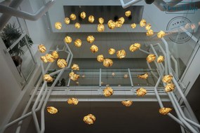 CATELLANI-SMITH CGM35CLVO GOLD MOON Szatén Színű Csillár LED 1W IP20