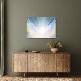 Kép - angyali aura (üvegen) (70x50 cm)