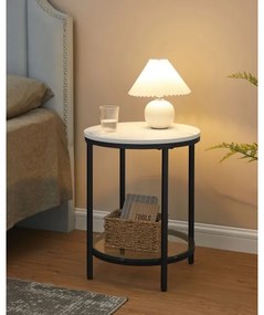 SID kisasztal fekete/fehér