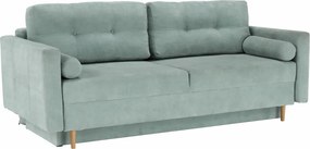 Szófa kinyitható, mentol anyag Queens, AURELIA