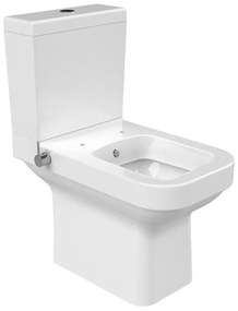 CeraStyle NOURA monoblokk WC - BEÉPÍTETT bidé funkcióval - NEM FALIG érő talppal - 62 cm