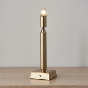 Endon modern asztali lámpa trobridge rechargeable antik sárgaréz end110457