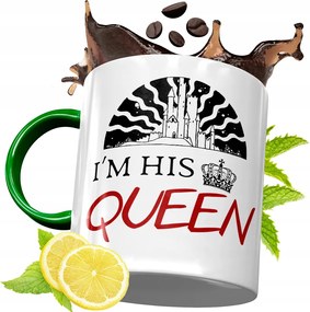 Zöld Bögre Feleség Barátnőjének Ajándék fényképes nyomattal