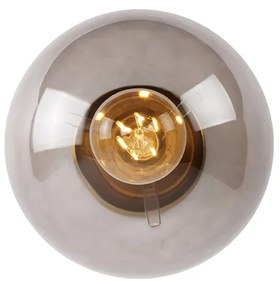 Okos mennyezeti lámpa sárgaréz füstüveggel, WiFi ST64-gyel - Pallon