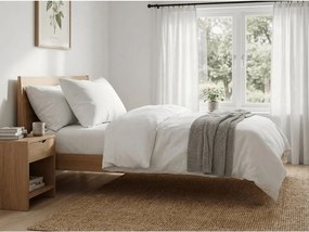 DENYX fehér krepp párnahuzat, 70x90 cm