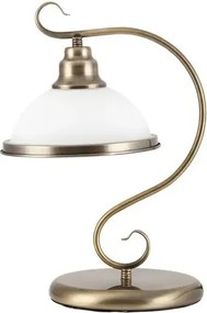 éjjeli lámpa e27 60w bronz elisett