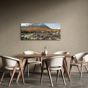 Kép - Hegy a folyóval (120x50 cm)