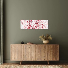 Csöpögő kép (órával) (90x30 cm)