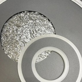 LED Dimmelhető mennyezeti lámpa LED/95W/230V fekete + távirányítás