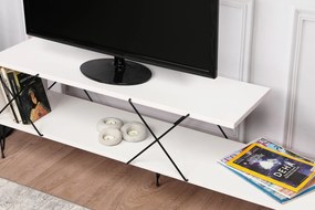 TV asztal/szekrény Stret (fehér). 1067123