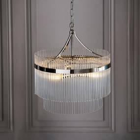 Endon glamour modern függeszték marietta nikkel átlátszó end104113