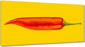 Vászonkép 115x55 Piros chili paprika