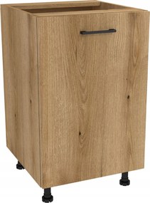 Konyhaszekrény alsó 50 Capri korpusz tölgy Evoke front tölgy Evoke