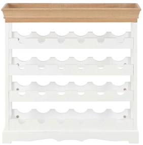 Fehér MDF borszekrény 70 x 22,5 x 70,5 cm