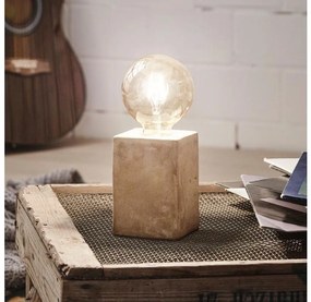 Eglo 49812 - Asztali lámpa PRESTWICK 1xE27/60W