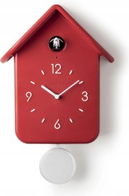 Guzzini Qq Óra kakukkkal és inga Piros