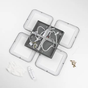 Brilagi - LED Dimmelhető felületre szerelhető csillár SQUARED LED/85W/230V 3000-6500K + távirányító