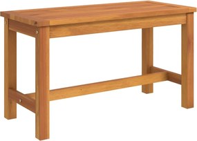 vidaXL tömör akácfa kerti pad 80 x 35 x 45 cm