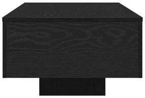 Kávézóasztal Fekete Tölgy 100x30x36,5 cm Mérnöki Fa
