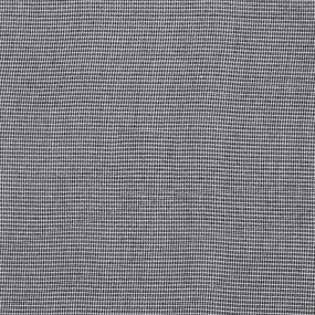 2 db fekete fátyolfüggönyök fülecske tetejével 140x260 cm