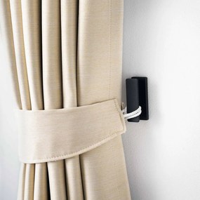 Fekete fali fém akasztó szett 3 db-os Tower – YAMAZAKI